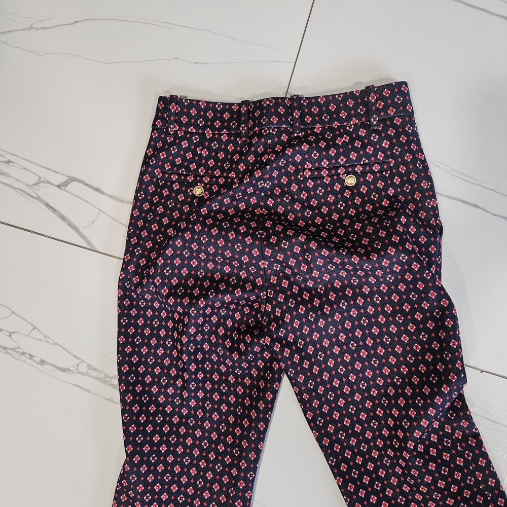Gucci Blue and Red Geometric Women's Pants Size XS - Picture 8 of 12